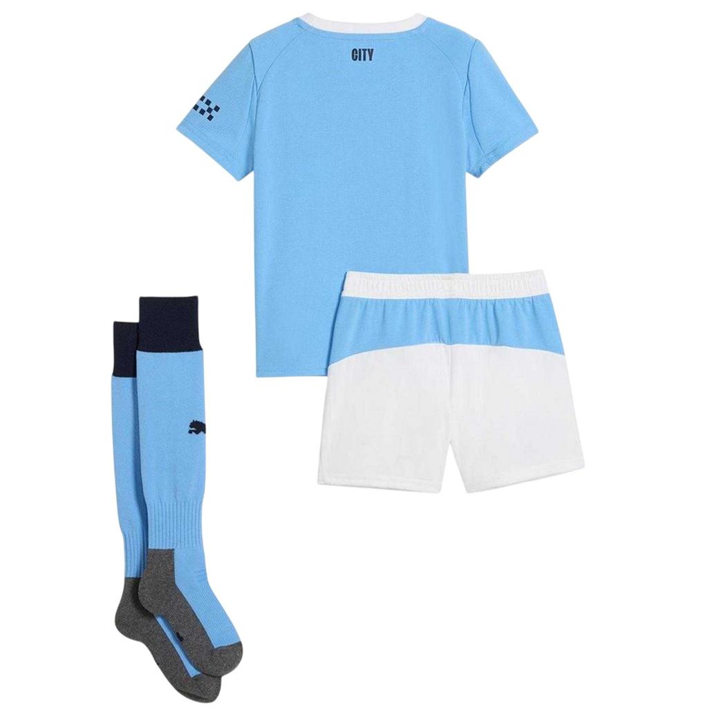Puma Childrens/Kids 2025/2026 Manchester City FC Football Kit