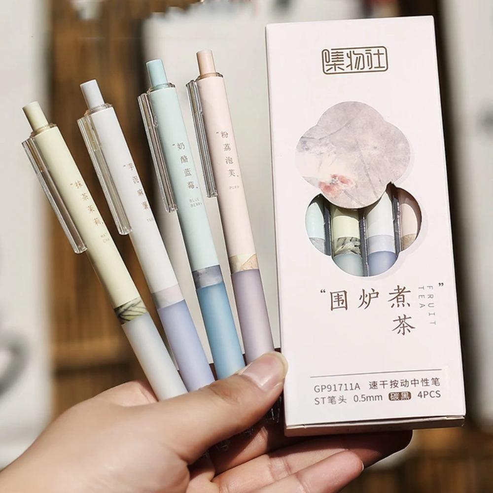 

Износостойкие черные ручки с тонкими точками 0,5 мм, нетоксичные принадлежности для студентов, канцелярские принадлежности, гелевые ручки для студентов