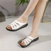Fashion Woman Slippers Outside Hollow Sandals Vip Casual Top Designs Cheap Liquidation Shoes for Women Non Slip Chic and Elegant Slides