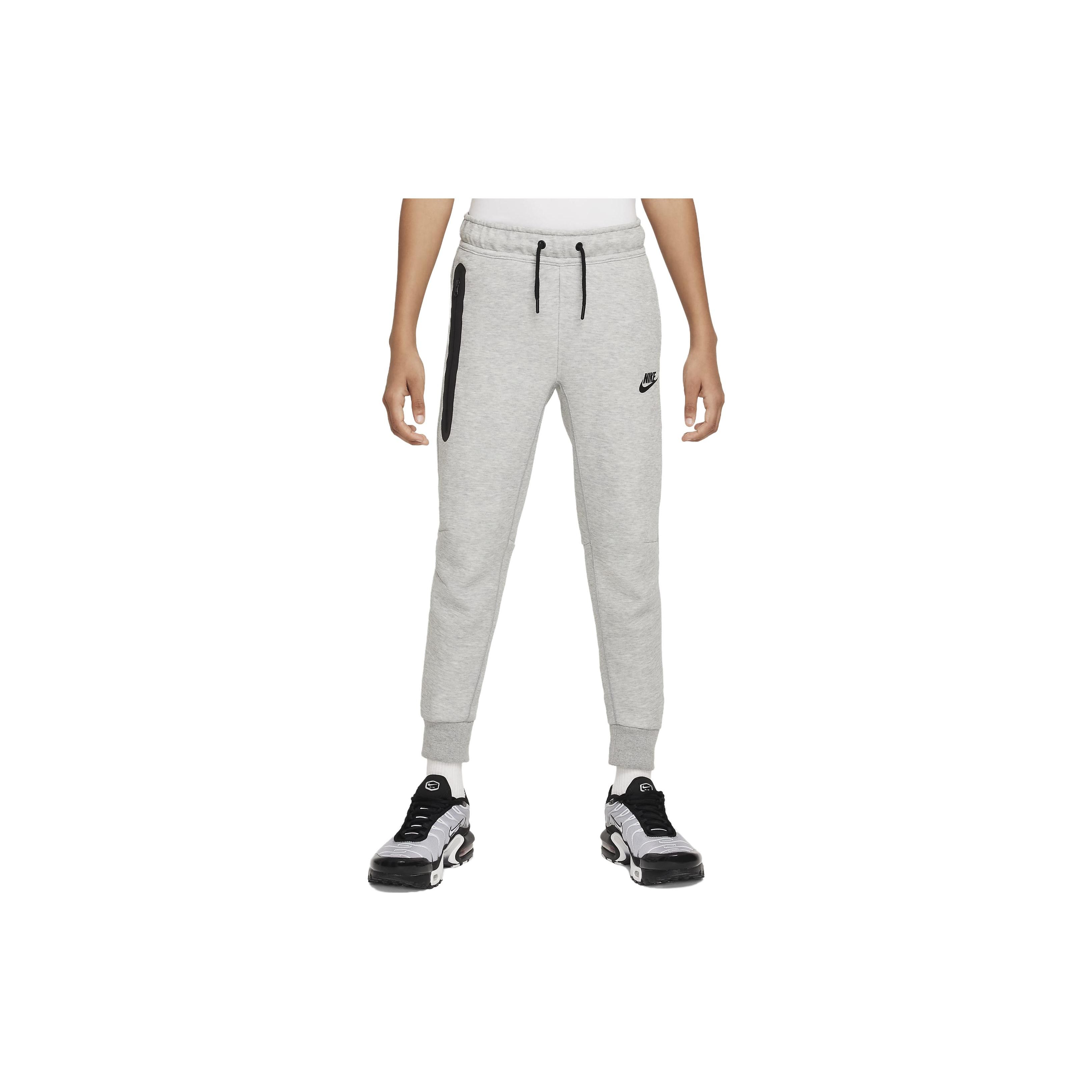 

Детские джоггеры Nike Sportswear Tech Fleece Темно-серый меланж/Черный/Черный Детская уличная одежда FD3287063 XL