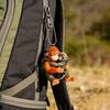 Monkey Keychain Cute Baby Monkey Acrylic Charm 2D Monkey Holding Plush Toy Hanging Pendant for Backpack Purse Car Keys
