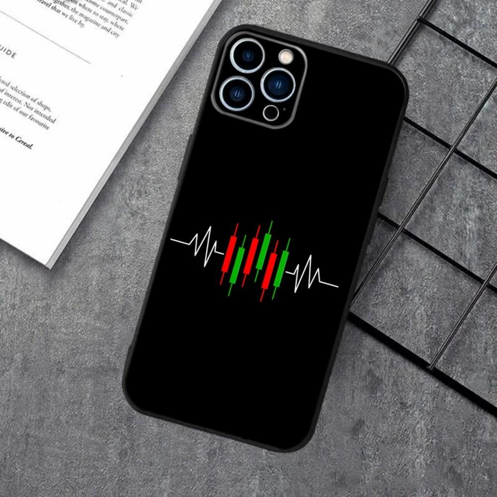 Day Trading Day Trader Trader Phone Case For Apple iPhone 15,14,13,12,11,XS,XR,X,8,7,Pro,Max,Plus,mini Silicone Black Cover