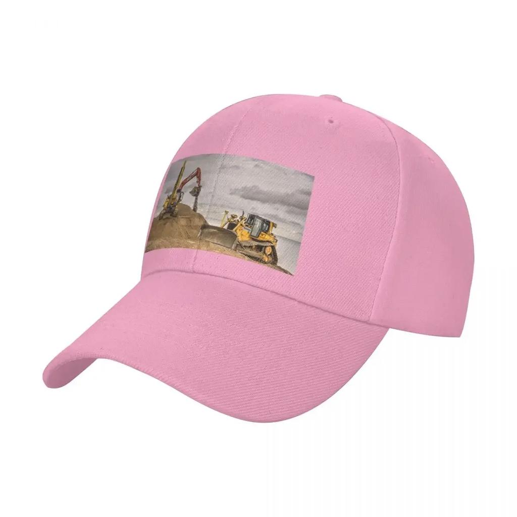 Graben und Planieren Baseballkappe Sportkappe Neuer Hut süßer Snapback-Hut Unisex Tennis Damen