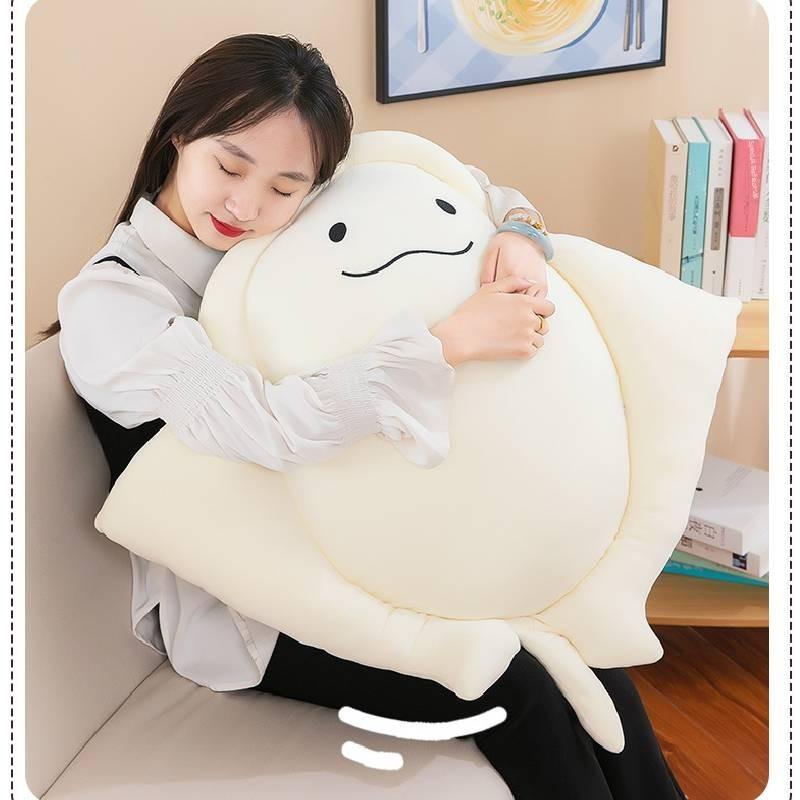 Adorable Plush Stingray Toy With Soft Pp Cotton And Cute Design Available In Blue And Purple