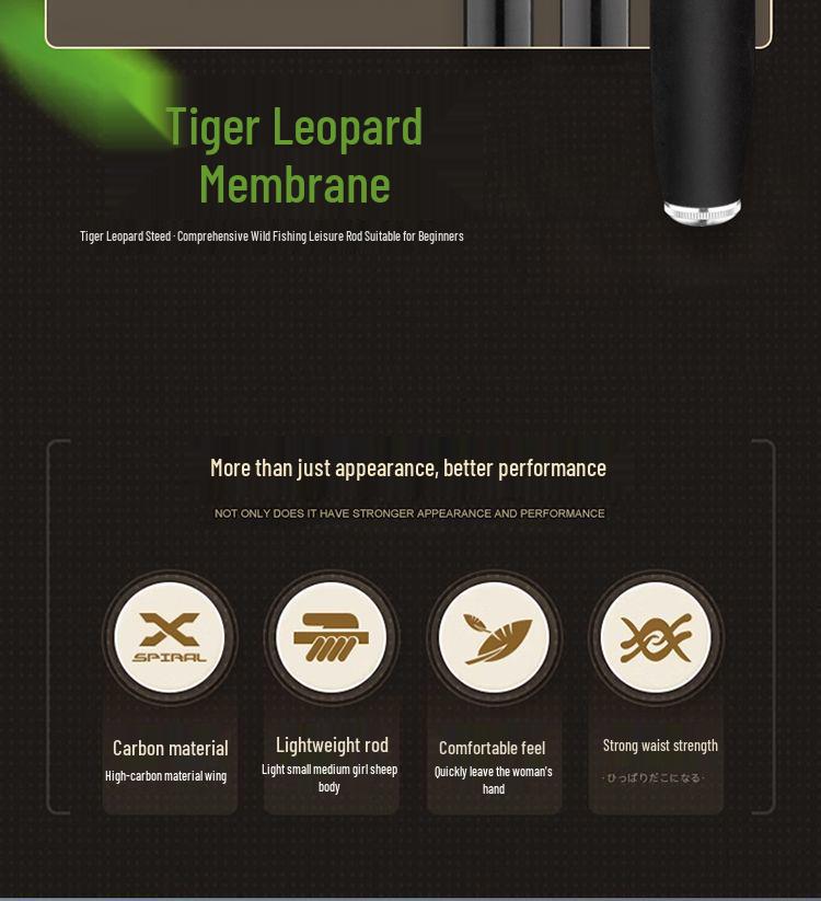 28 Tone Super Hard 4.5m Carbon Fiber Fishing Rod for Carp and Crucian Carp