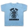Save The Cockroach Parody Animal Rights Protest Slogan Kids Childs T-Shirt