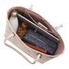 Coach City 33 Butterfly Print Tote Bag Pebble Leather Shoulder Bag Large Women tote bags Beige CCE93-SVPY1