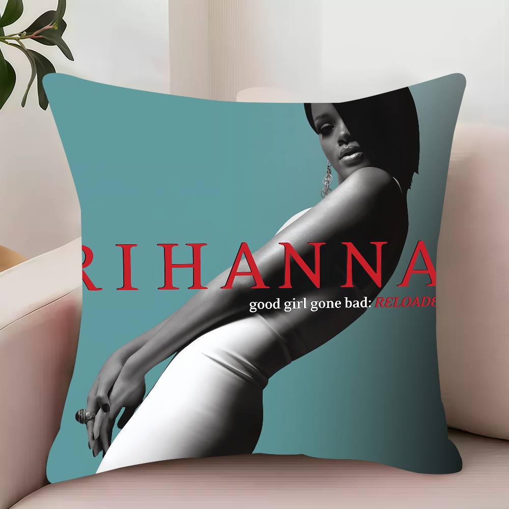 ANTI R-Rihanna  Pillow Case Decor Protective Covers Comfortable soft for Sofa Living Room Home office