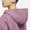 Nike Sweatshirts Women's Light Mulberry Red Hooded Moderate Regular CU6622-533