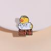 Cartoon Animal Doctor Enamel Pins Trust Me I'M A Ducktor Funny Medical Cat Stethoscope Brooches Lapel Badge Jewelry Gifts