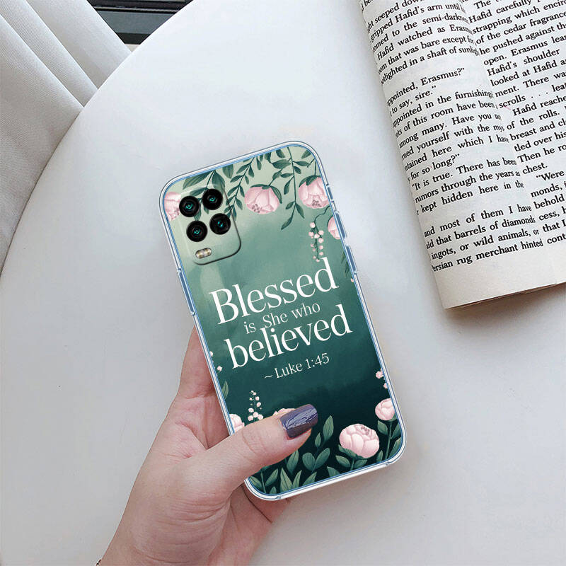 MH21 Bibelvers Jesus Hülle für Motorola E7 G6 G7 G8 G9 Plus Power Play G10 G20 G04 E30 E40 E22 E20 E13 E15 G22 G23 G05 G75 G35 G55