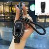 Abs Carbon Fiber Car Key Case Cover Shell For Mercedes Benz A B C E Class Gls Gla Glk Glc Cls Cla Amg W204 W205 W212 W463 W176