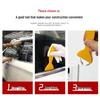 Cross-Border Sticker Scraper: Car Wall & Floor Seam Filler, Bubble Squeezer, Edge Sealing Tool, Triangle Scraper