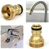 2Pcs Universal Tap Kitchen Adapters Brass Faucet Watering Garden Tools Tap Connector Mixer Hose Adaptor Basin Fitting