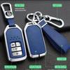 Zinc Alloy TPU Car Key Fob Case Cover For Honda Civic Accord CR-V HR-V Fit Pilot