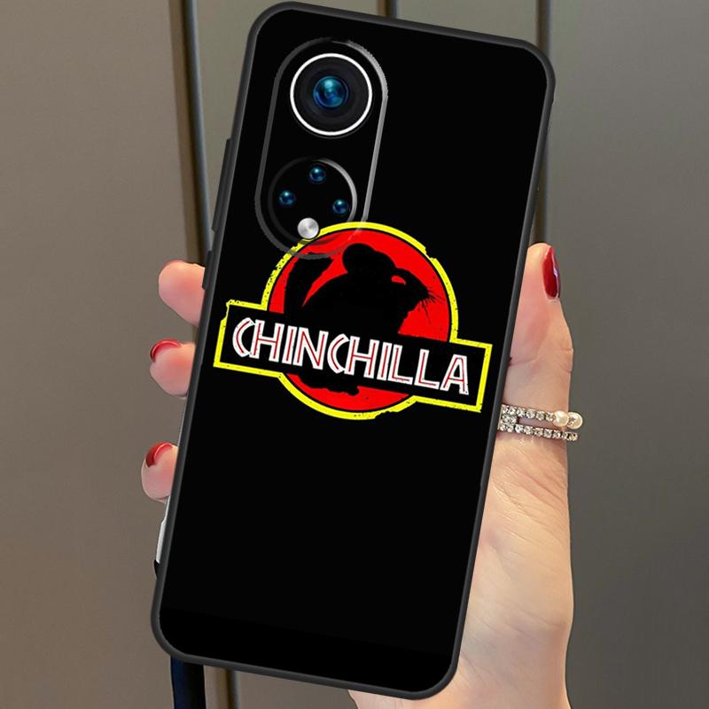 Cartoon Chinchilla For Huawei P20 P30 P40 Lite Pro P Smart 2019 Nova 9 5T Phone Case For Honor 50 8X 9X 10i