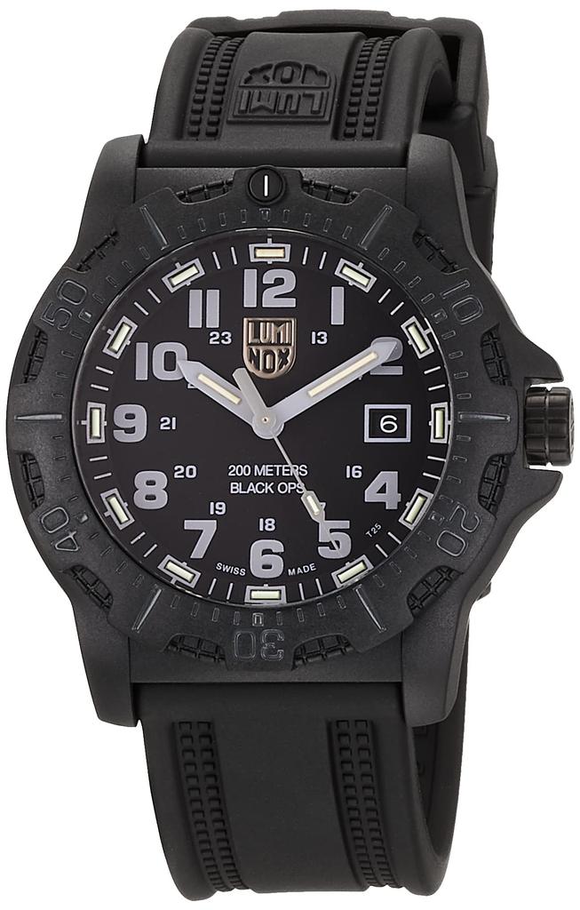Relógio Masculino Luminox Série 8880 Black OPS, Oficialmente Importado, Preto