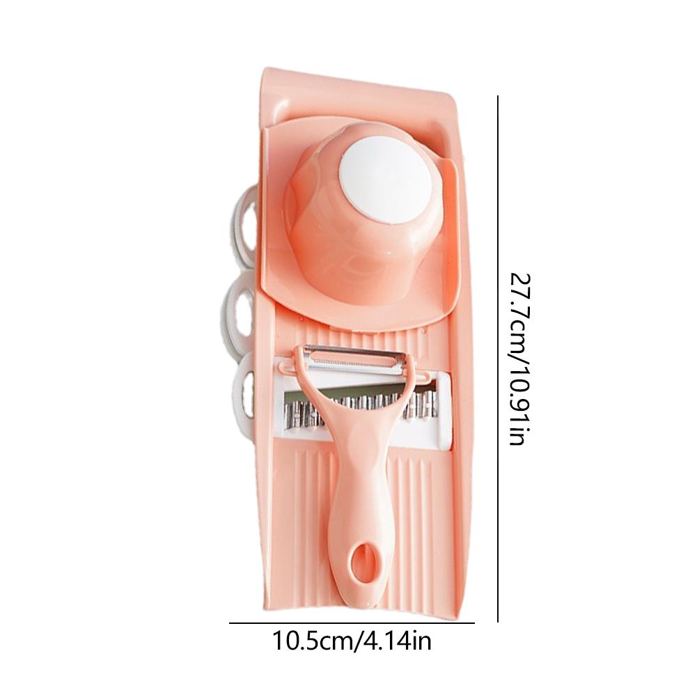 Vegetable Slicer Multifunctional Cut Shred Slicer Manual Food Slicers Stainless Steel Kitchen Cooking Tools