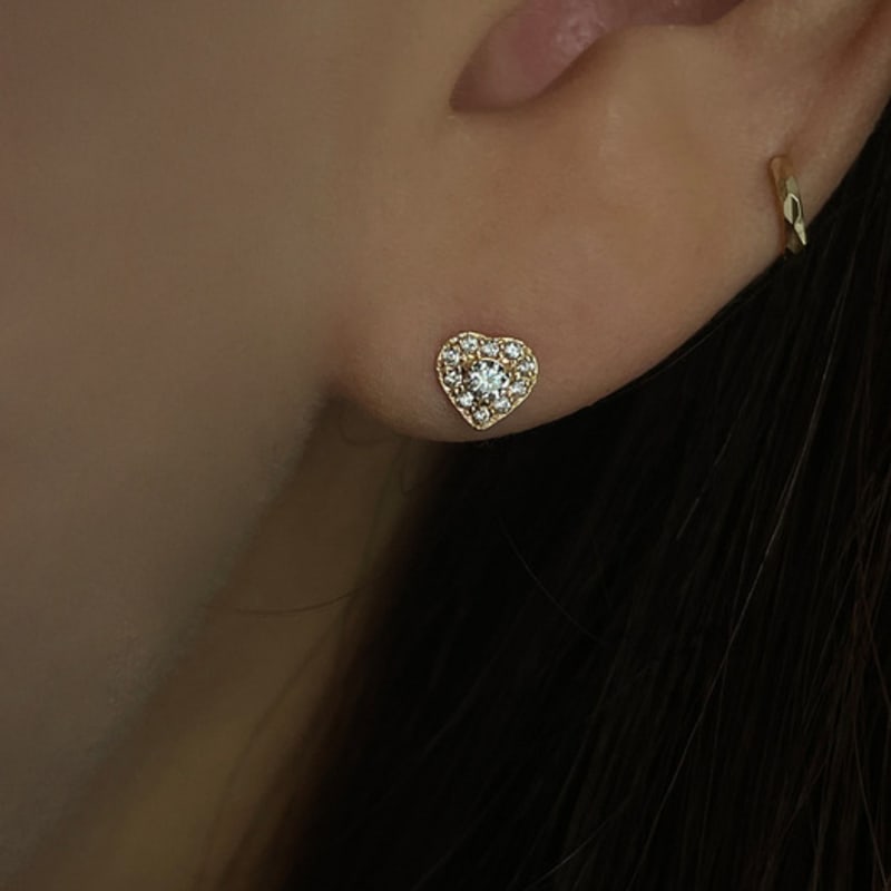 

MARQUEMENT 10k 14k love all piercing 10k yellow gold