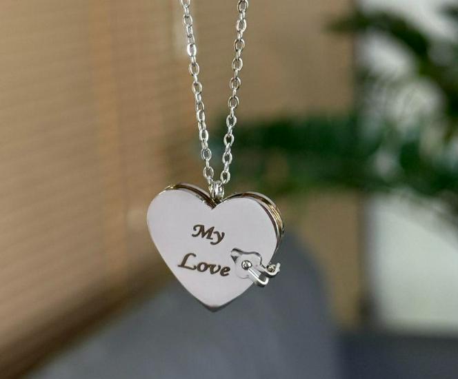 Titanium Steel Love Letter Pendant Necklace for Couples - Clavicle Chain for Girls.