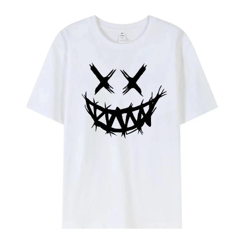 Cool Devil Print  Personalized Tshirt Comfortable and Fashionable Unisexs and Womens T Shirt Devil Pattern Design