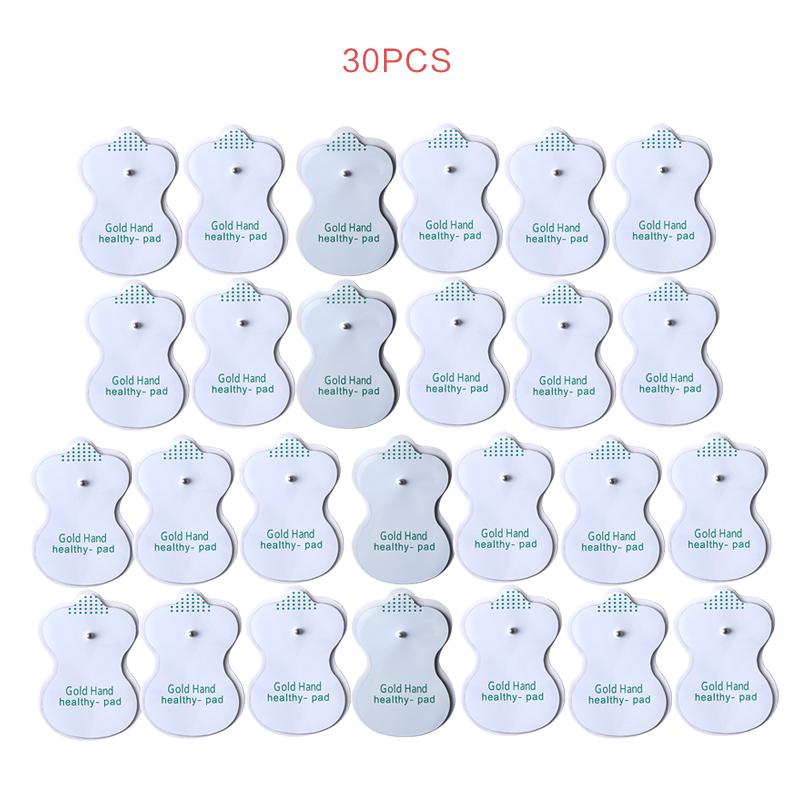 

10/20 шт. Электродные подушечки Многоразовые массажные патчи для электродов TENS Цифровой аппарат Массаж Штекер 3,5 мм Аксессуары для массажера тела