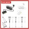 5V 3-Pin ARGB Controller ARGB 5V 3-Pin auf SATA-Schnittstelle Verlängerungskabel RGB-Synchronisations-Controller-Kabel für PC-Lüfter-Lichtleiste