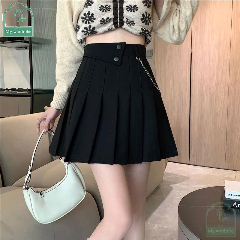 My Wardrobe Женская трендовая плиссированная юбка Корейская версия Короткая юбка — фото 8
