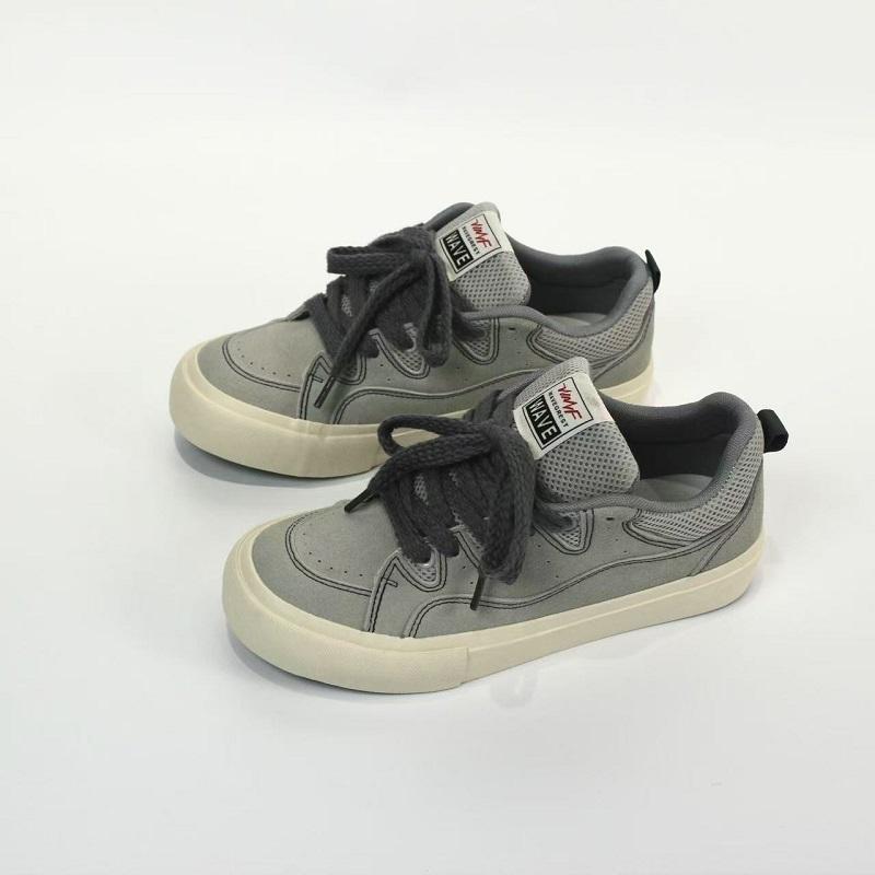 two laces Pro Skate Shoes Great grip Perfect fit Stylish Casual Shoes Vulcanzied Puffy SneakersMens Skateboarding Shoes Fashion