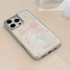 Etui w stylu Instagram z kokardką dla szczeniaka na IPhone 17, 16 Pro Max, IPhone 15, brokat z żywicy epoksydowej, 17mm Twardy Huawei