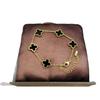 Fashion Titanium Steel Four-Leaf Clover Bracelet Women Do Not Lose Color Luxury High-Grade Hand Jewelry