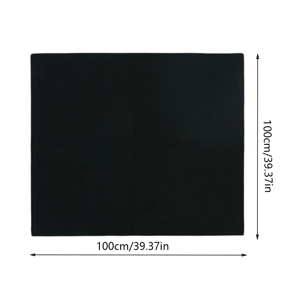 Fireproof Welding Protective Blanket Black Soldering Protective Pad  for Insulation Welding
