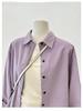 Women's Corduroy Shirt - Loose, Long Sleeve, Versatile Cardigan Jacket for Autumn 2025