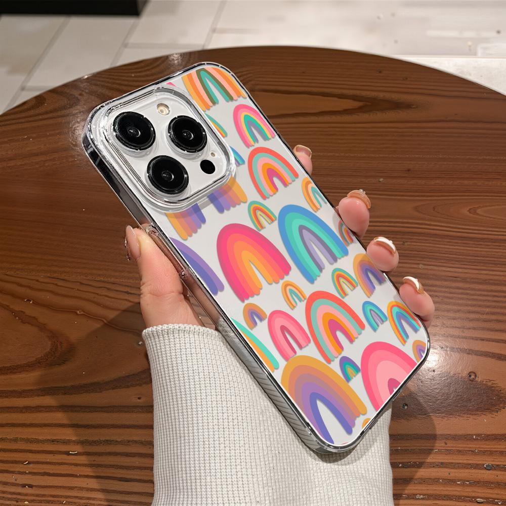Acrylic Phone Case for iPhone 11 12 13 14 Pro 12 14 16 Pro Max for Samsung A16 A36 A56 S24 FE High-quality Painted Anti-fall Mobile Phone Case