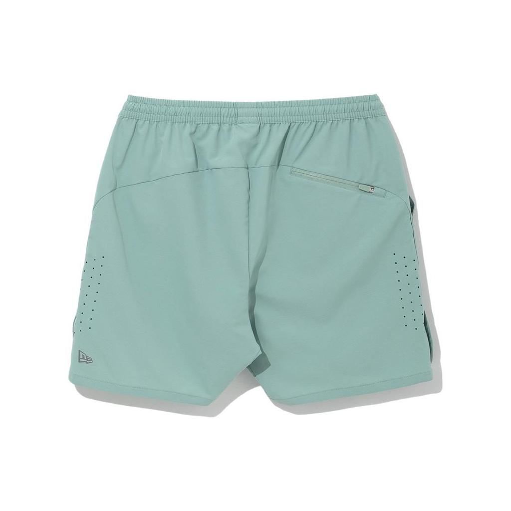 New Era SS22 Solid Color Training Woven Shorts Men Shorts Mint-Green 13086457