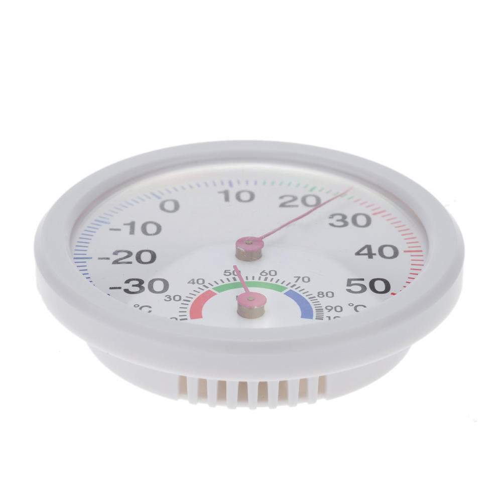 35 55 Degrees C Mini Indoor Analog Temperature Humidity Meter Thermometer Hygrometer
