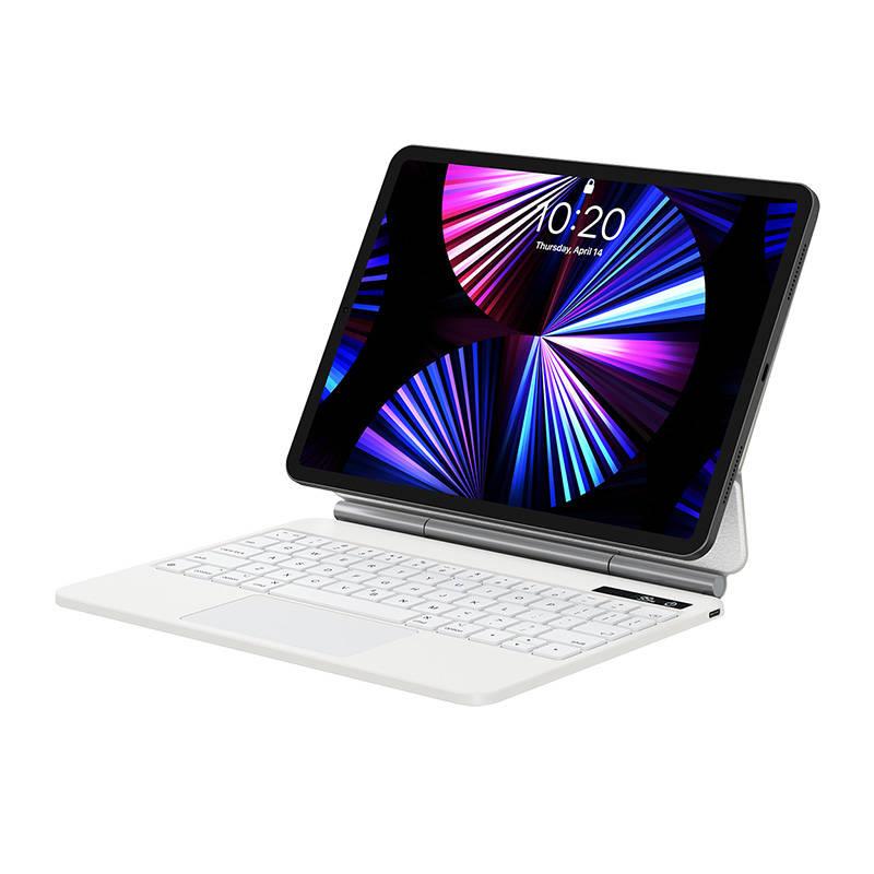 Etui Z Klawiaturą  Baseus Brilliance Do Ipad Pro 12.9 (2018/2020/2021) (Białe)