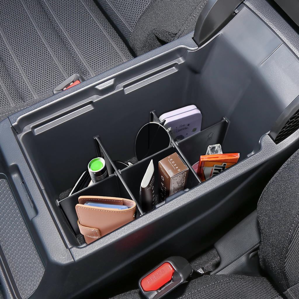 Organizator z przegródkami do konsoli środkowej dla 2025 2025 2025 Honda CRV CR-V Organizer do schowka pod podłokietnikiem Tacka do wnętrza Akcesoria samochodowe ABS