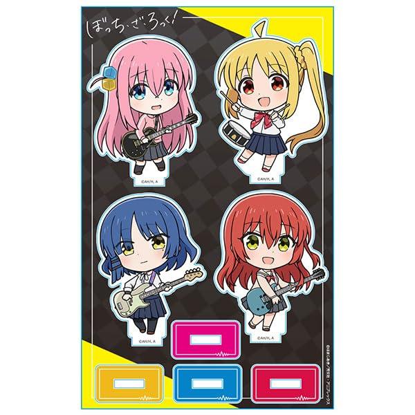 Bocchi the Acrylic Character Stand A Deformed Character Nika Ryo Rock! [Hitori & & & Ikuyo]