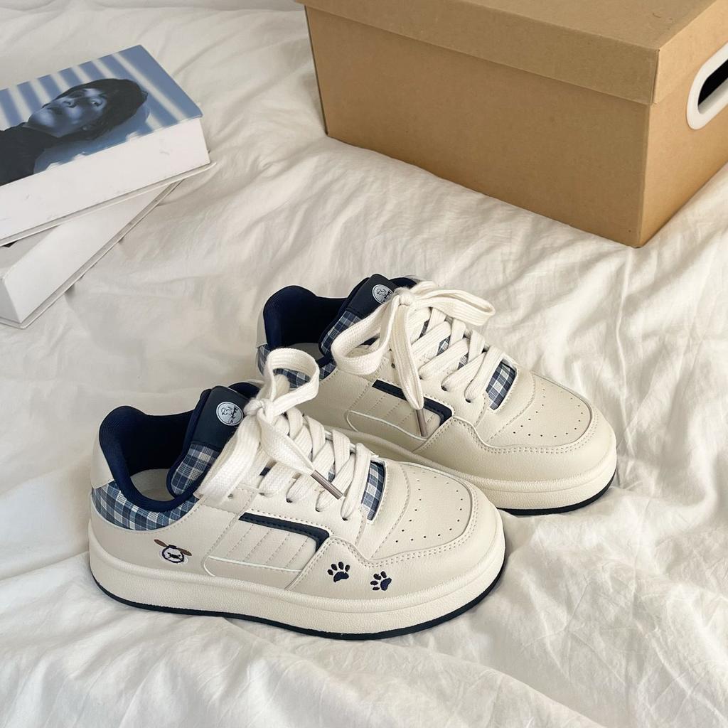 New Niche Design Thick-soled Versatile with Skirt Board Shoes Lightweight Casual Shoes Women