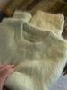 Elegant Green Mohair Sweater for Women - Winter Thickened, Luxurious Feel, Beautiful Mink Wool Pullover