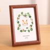 Circular Wood Picture Frame Stand Multicolor Picture Display Frame Simple Photo Frame  Gift