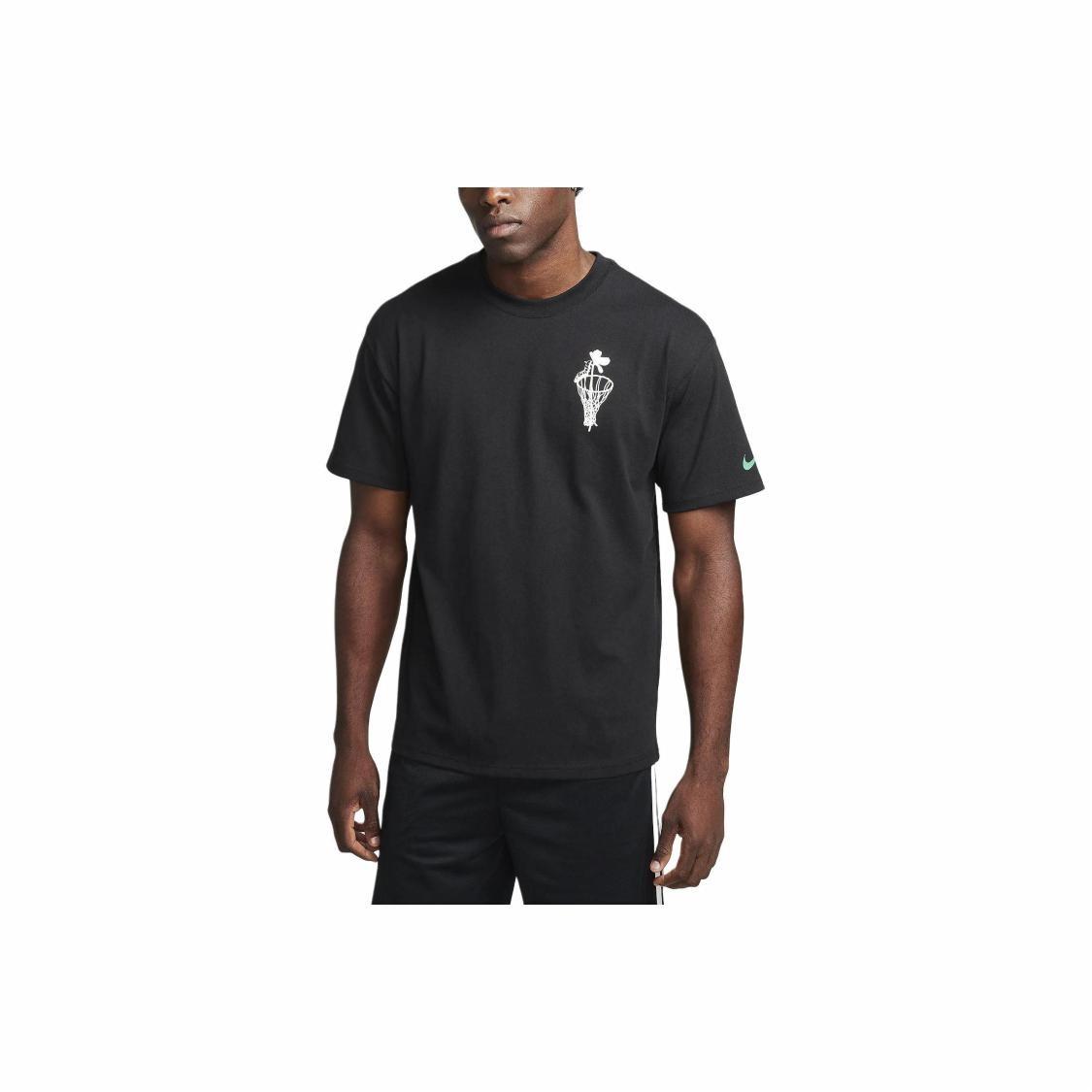 

Nike Printed Graphic Casual Short-Sleeve T-Shirt for Men in Black XL