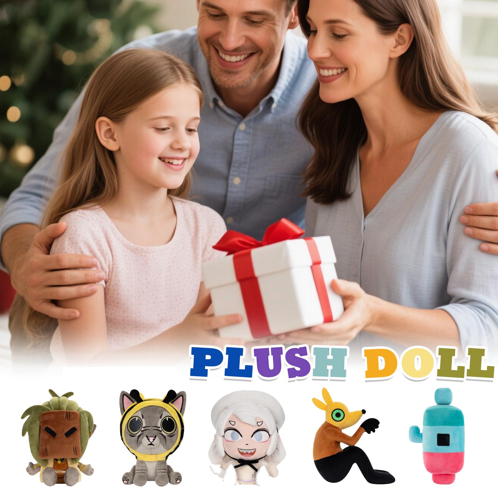 

Плюшевая кукла, Игрушка в подарок, Мультфильм, Детская тряпичная кукла, Детская подарочная подушка One Size