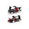 1/18 Benz 300SL Vintage Alloy Luxy Sports Car Model Diecast Metal Classic Retro Vehicles Car Model Sound and Light Childrens Toy Gift