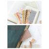 Small Fresh Plaid Pattern Decorative Material Paper For Journal Bookmark Label Decoration