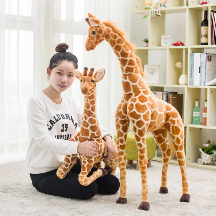 Giraffe & Sika Deer Plush Dolls: Adorable Photography Props and Surprise Gifts for Kids
