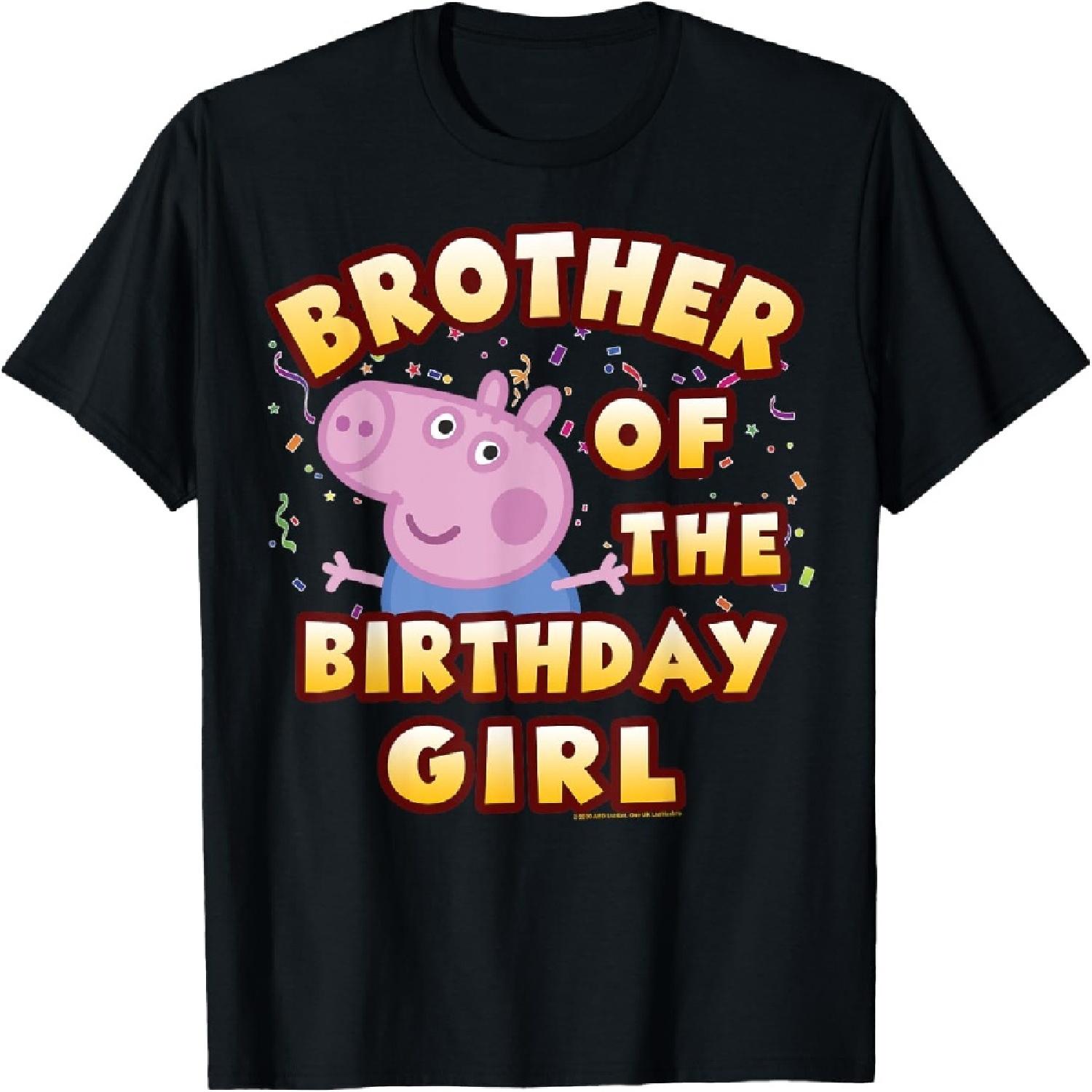 

Peppa Pig Brother Of The Birthday Girl T-Shirt XXXXXL різнокольоровий