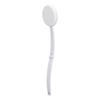 Folding Curved Handle Bath Brush with 2 Heads Anti Slip Labor Saving Back Scrubber Long Handle
