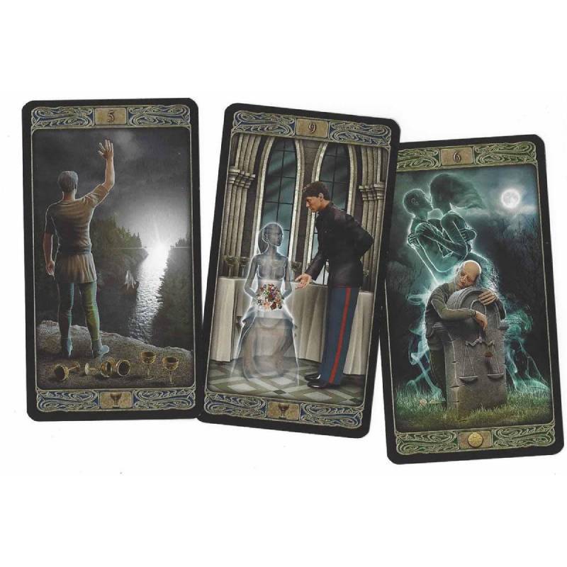 Carte Tarocchi Fantasma Edizione da Collezione Con Elegante Confezione Per lo Sviluppo Emotivo e Intellettuale